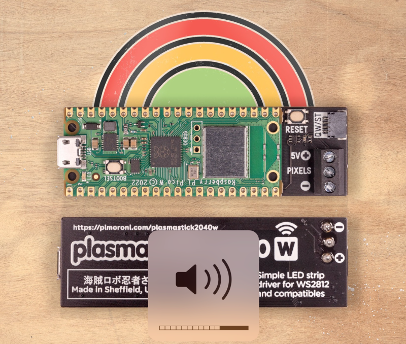 Plasma Stick 2040 W (Pico W Aboard)