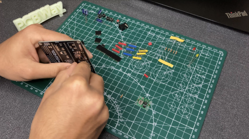 Proto Shield with Robot Arm and Snake Game