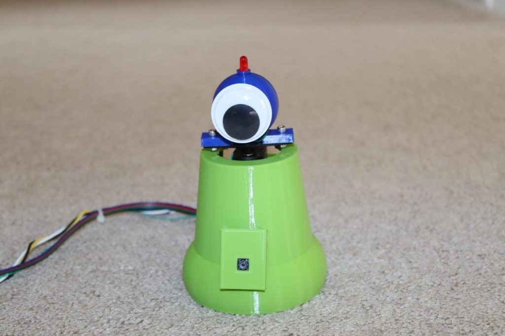 Turn your lights on and off by staring at this little robotic switch