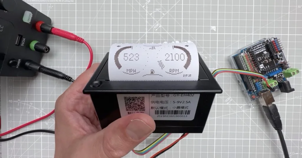 Control a thermal printer with your Arduino