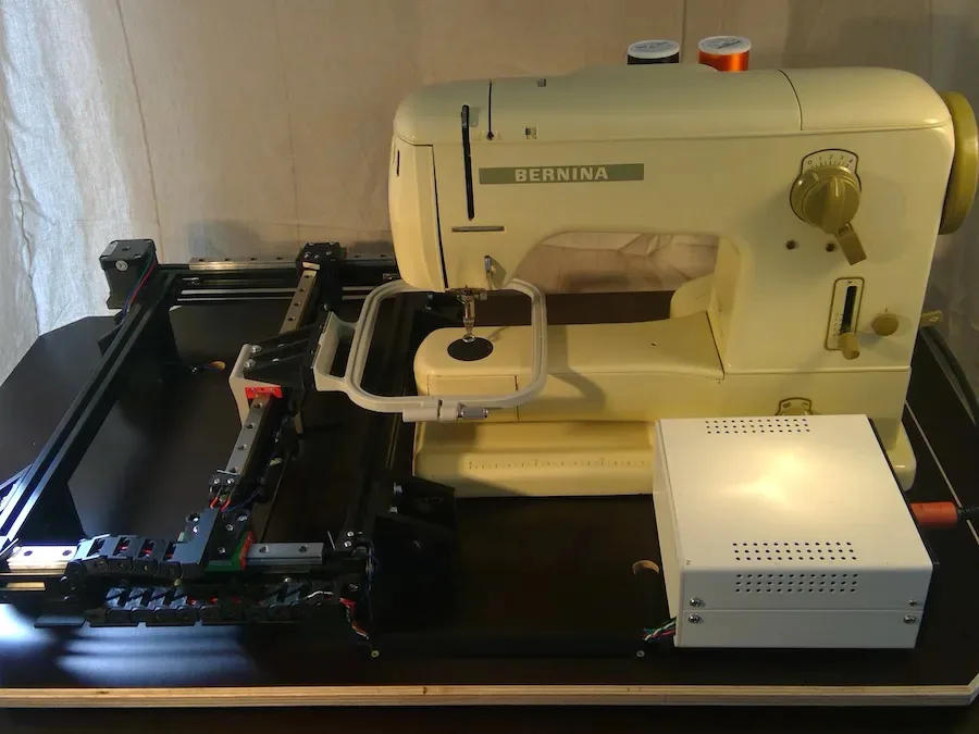 Upgrade your sewing machine for CNC embroidery
