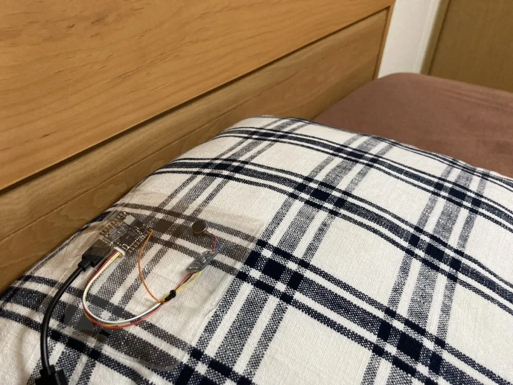 A snore-no-more device designed to help those with sleep apnea