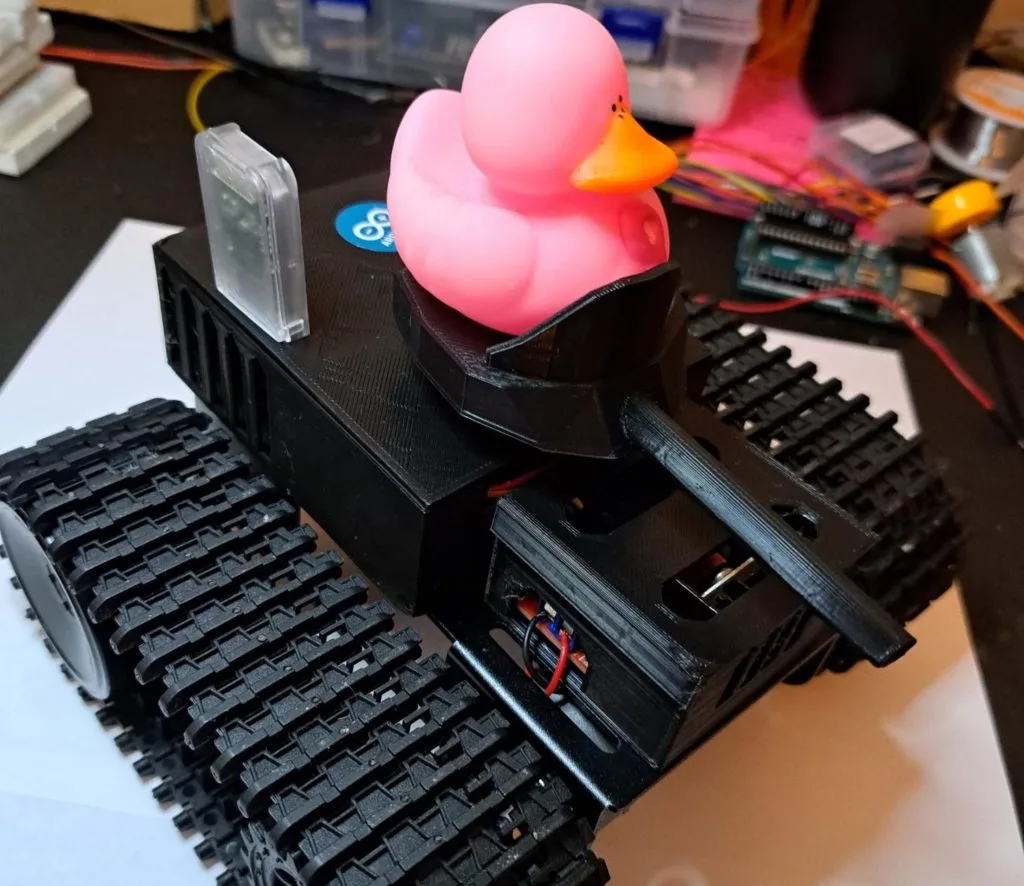 This Bluetooth tank is a perfect first robot