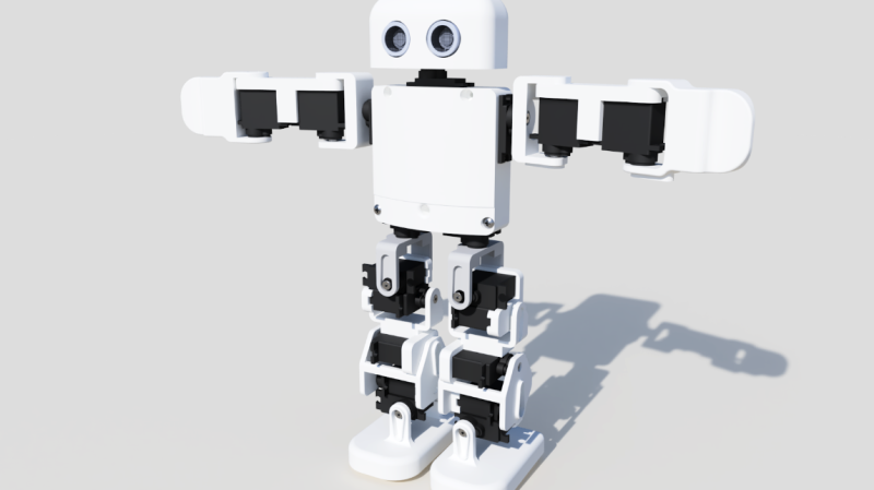 Chip Bipedal Companion Robot