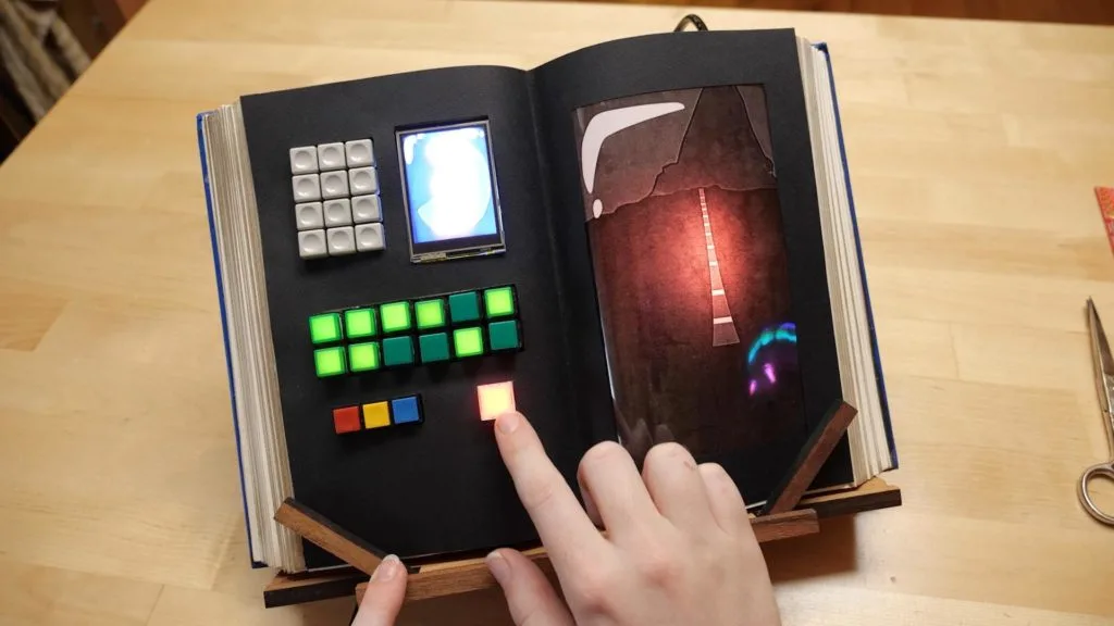 Replicating Penny’s computer book from Inspector Gadget