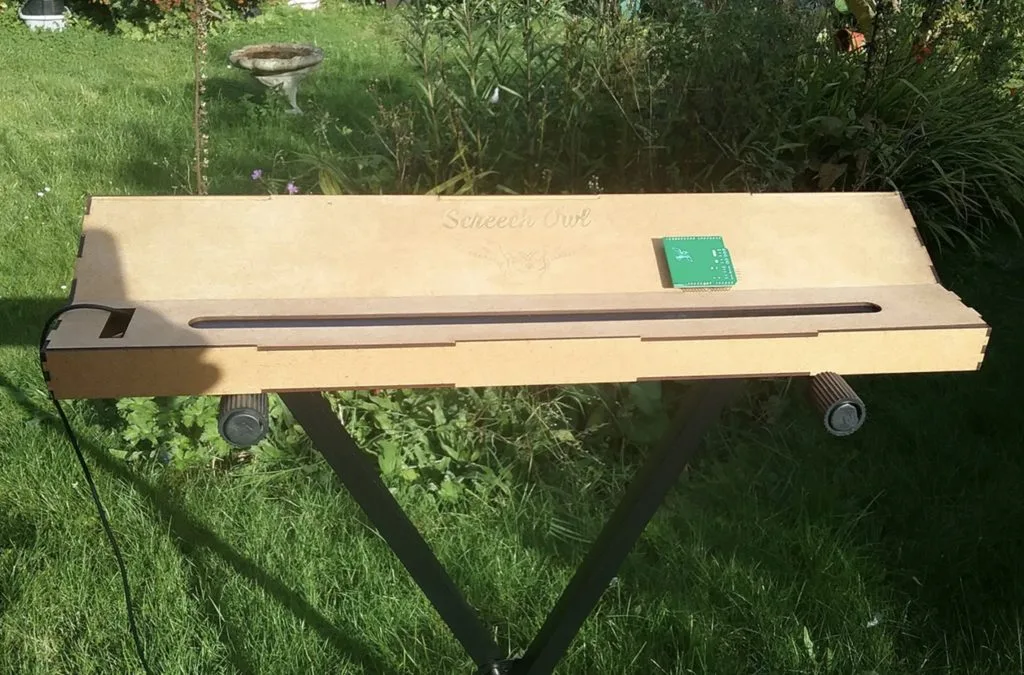 Unique synthesizer screeches like an owl