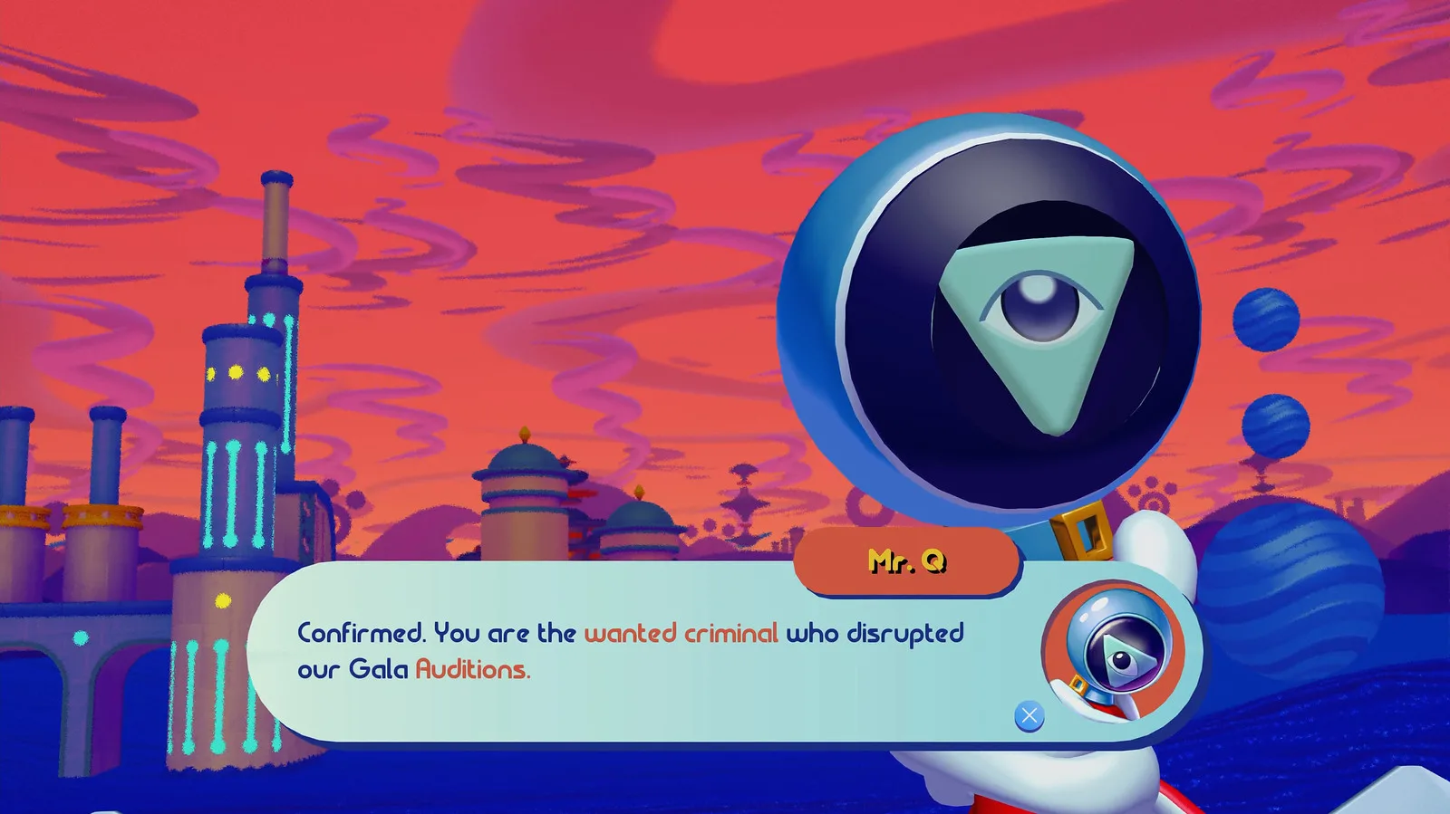 Penny’s Big Breakaway stellt den neuesten Bösewicht vor: Mr. Q