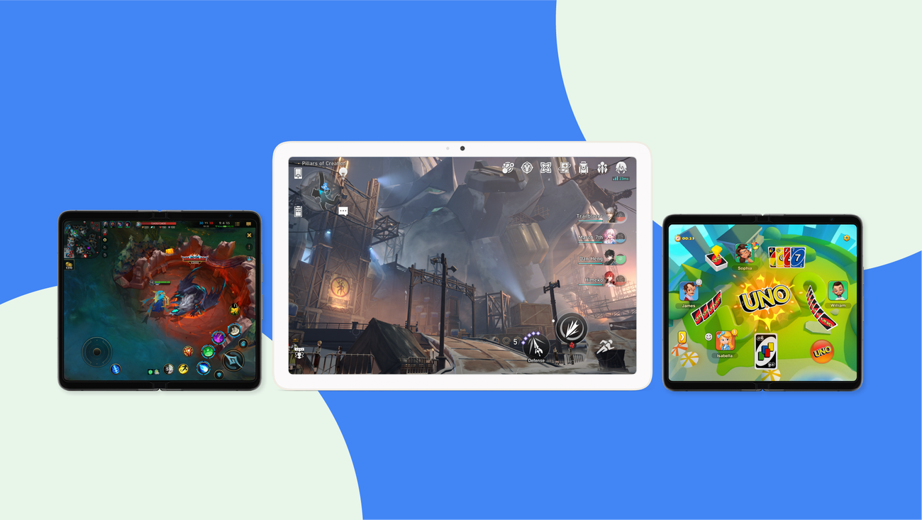 5 games to play on Android tablets and foldable phones5 games to play on Android tablets and foldable phonesDirector of Product Management, Android Developer