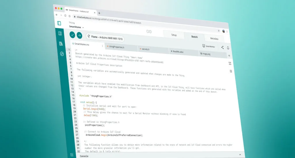 Your classic Arduino IDE experience, now in the Cloud