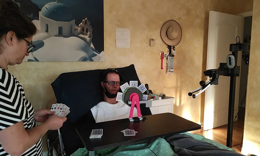 Motion control interface facilitates robot operation for those with paralysis