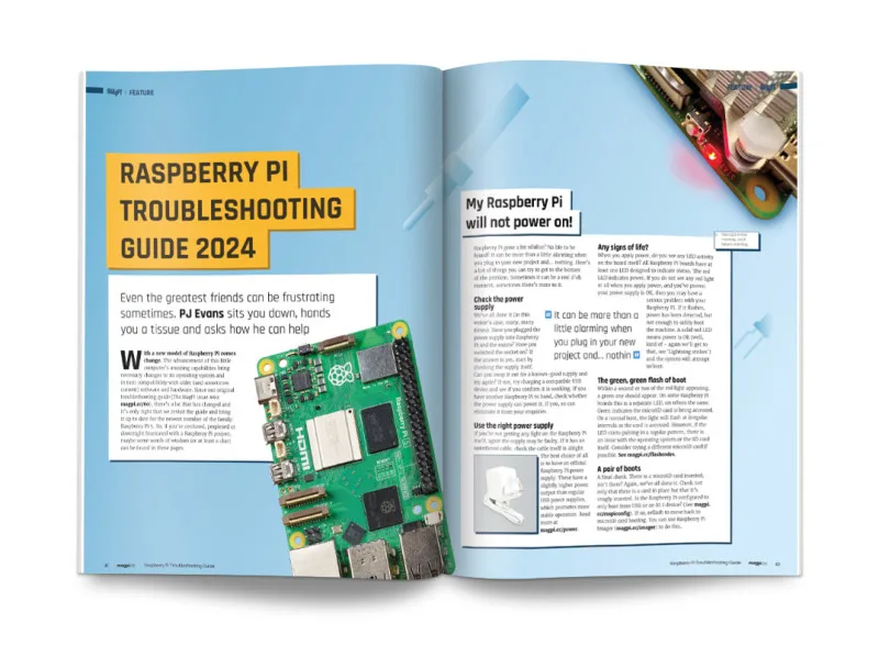 Troubleshooting Raspberry Pi in The MagPi magazine #139