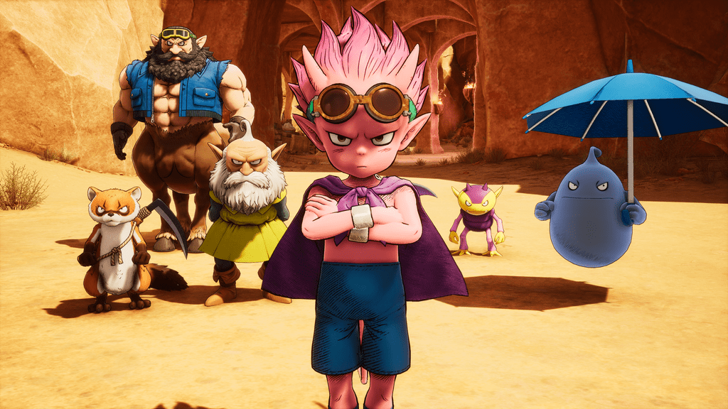 Sand Land: Menschen und Dämonen auf der Suche nach der legendären Quelle