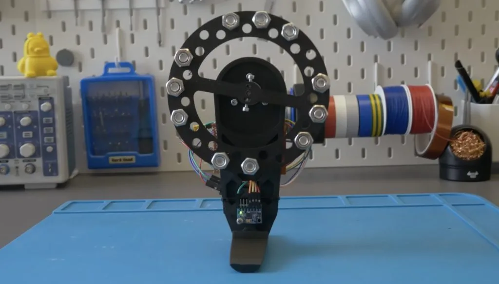 A three-year journey to build a reaction wheel