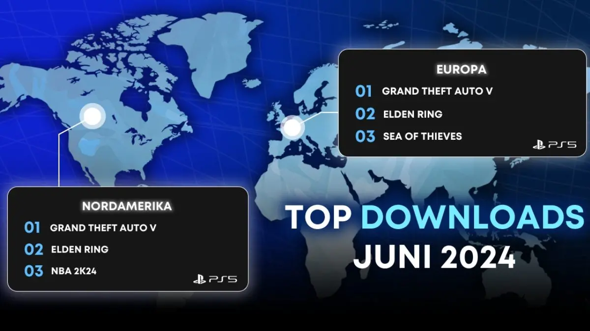 PlayStation Store: Top-Downloads im Juni 2024