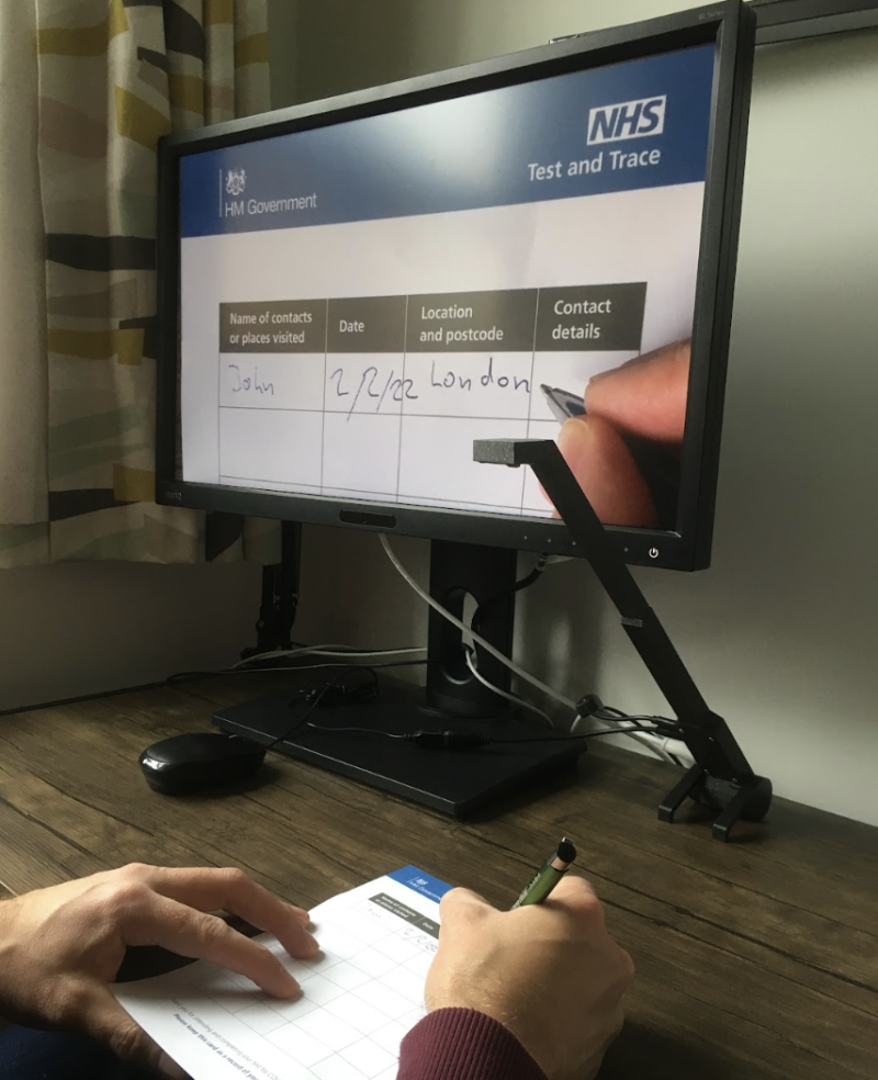 Video magnifier