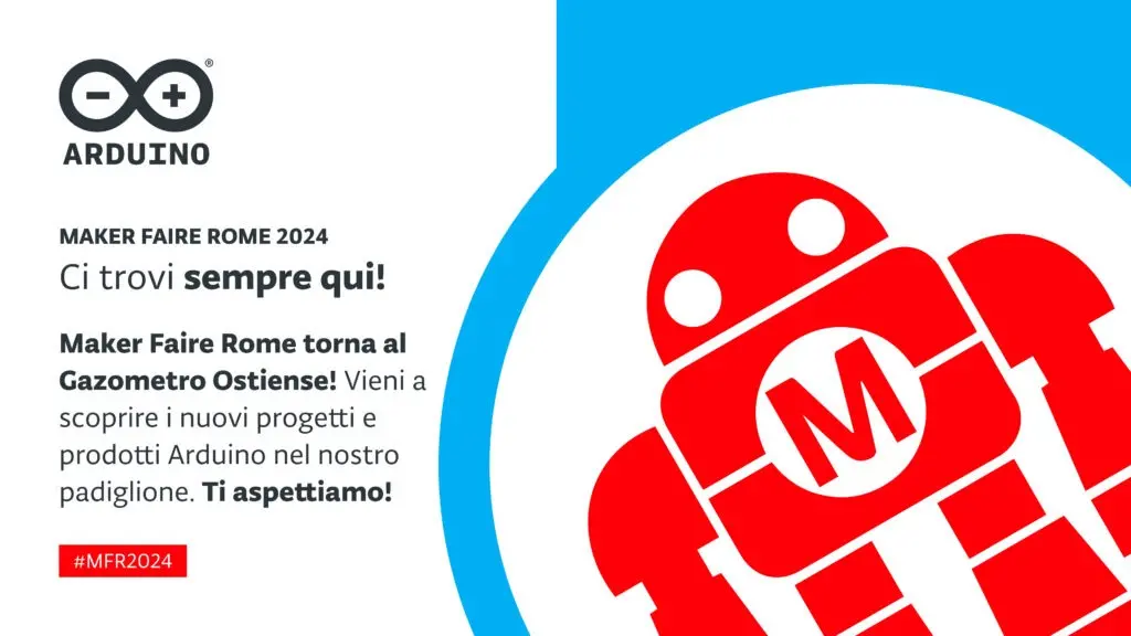 Let’s play at the Maker Faire Rome 2024!