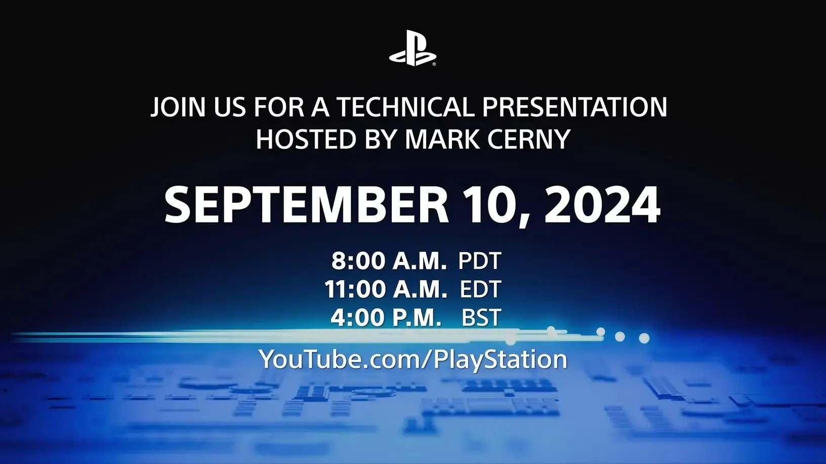 Schaltet morgen ein für eine technische PlayStation 5-Präsentation, moderiert von Mark Cerny