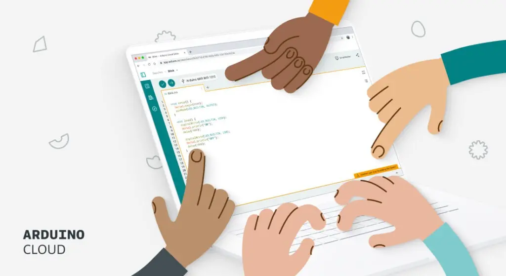 You can now work in collaboration in Arduino Cloud
