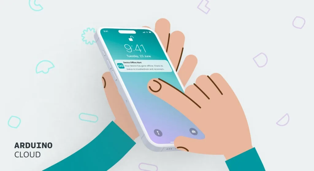 Receive an alert when your device goes offline in Arduino Cloud