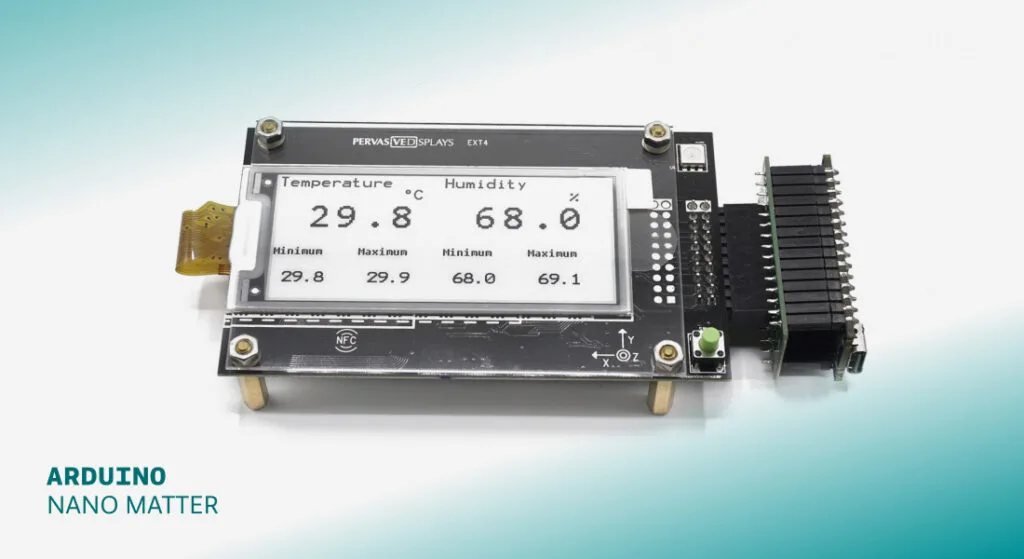Explore e-paper technology with Nano Matter and the new EPDK-Matter from Pervasive Displays