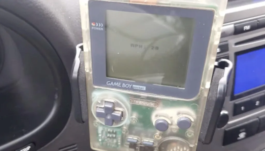 A Game Boy is the worst and best option for a car’s dash