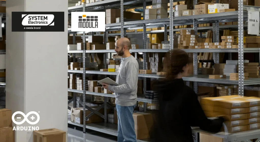 Arduino and System Electronics partner for industrial vision and AI-powered inventory and logistics