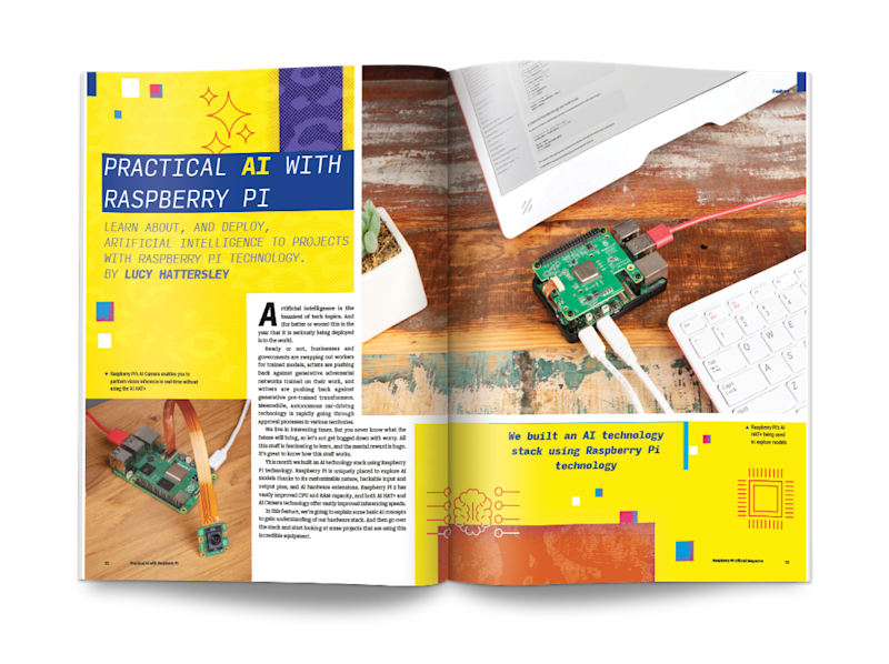 Practical AI in the Raspberry Pi Official Magazine