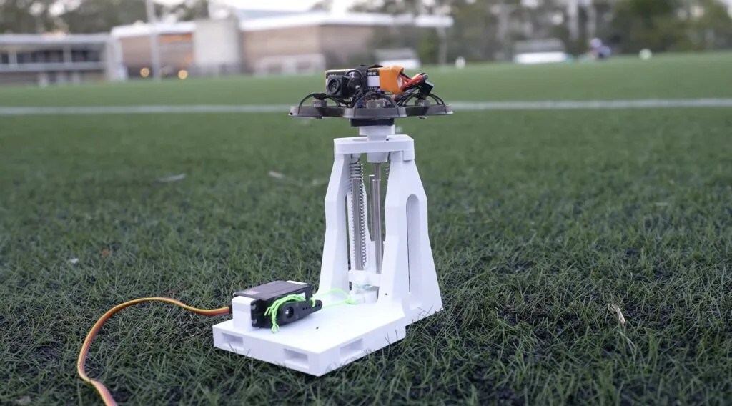 Toss-launching drones is hard — this automatic launcher does it better