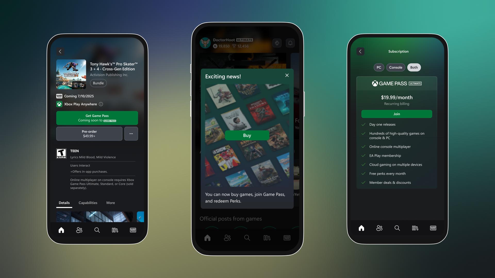 Xbox App on Mobile Image